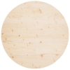 Superficie de mesa madera maciza de pino Ø90x2,5 cm