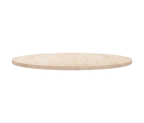 Superficie de mesa madera maciza de pino Ø90x2,5 cm