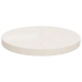 Superficie de mesa madera maciza de pino blanco Ø30x2,5 cm