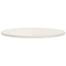 Superficie de mesa madera maciza de pino blanco Ø80x2,5 cm