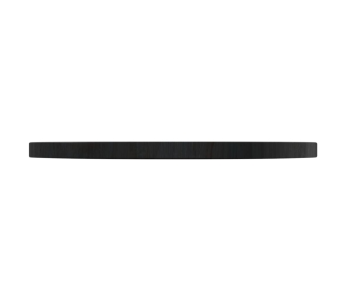 Superficie de mesa madera maciza de pino negro Ø50x2,5 cm