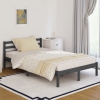 Sofá cama madera maciza de pino gris 120x200 cm