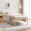 vidaXL Cama de personas mayores madera maciza de pino 75x190 cm