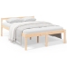 Cama para personas mayores madera maciza pino 120x190 cm