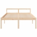 Cama para personas mayores madera maciza pino 120x190 cm