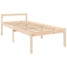 Cama para personas mayores madera maciza de pino 90x200 cm