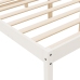 vidaXL Cama para personas mayores madera maciza pino blanca 100x200 cm