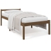 vidaXL Cama personas mayores madera maciza pino marrón miel 100x200 cm