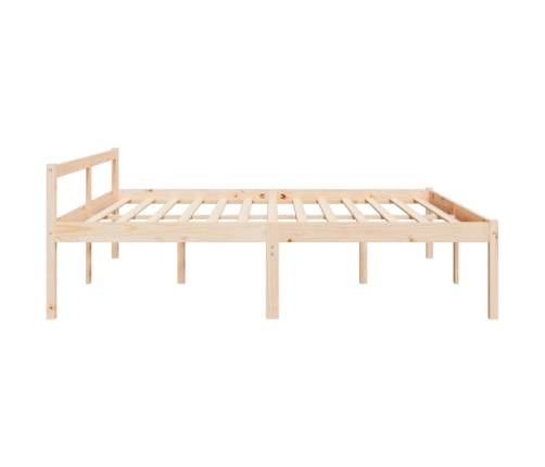 Cama para personas mayores madera maciza de pino 180x200 cm