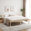 Cama para personas mayores madera maciza de pino 200x200 cm