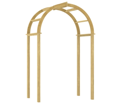 Arco de madera de pino macizo impregnado 141x97x243 cm