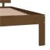 vidaXL Estructura de cama madera maciza de pino marrón miel 140x200 cm