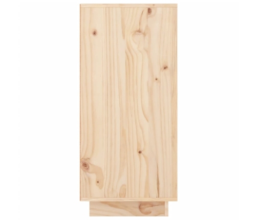 Aparador de madera maciza de pino 111x34x75 cm