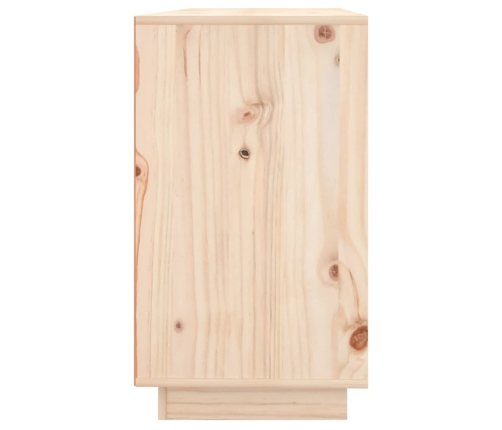 Aparador de madera maciza de pino 111x34x60 cm