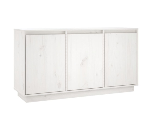 Aparador de madera maciza de pino blanco 111x34x60 cm