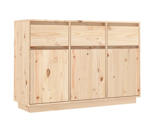 Aparador de madera maciza de pino 110x34x75 cm