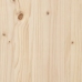 Aparador de madera maciza de pino 110x34x75 cm