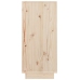 Mesa consola de madera maciza de pino 60x34x75 cm