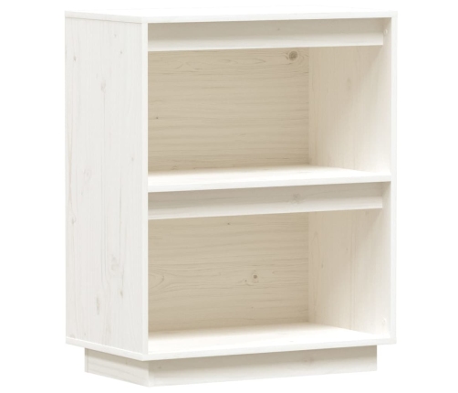 Mesa consola de madera maciza de pino blanco 60x34x75 cm