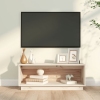 vidaXL Mueble de TV de madera maciza de pino 90x35x35 cm