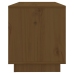 Mueble de TV madera maciza de pino marrón miel 74x34x40 cm