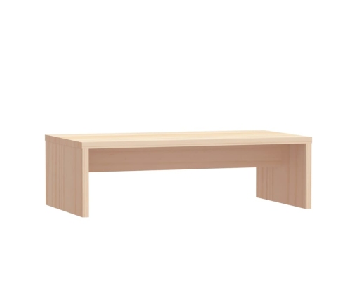 Soporte para monitor madera maciza de pino 50x27x15 cm