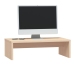 Soporte para monitor madera maciza de pino 50x27x15 cm