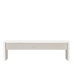 Soporte de monitor madera maciza de pino blanco 50x27x15 cm