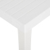 vidaXL Mesa de jardín PP blanco 150x90x72 cm