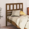 Cabecero de cama madera maciza de pino marrón miel 81x4x100 cm