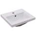 Mueble con lavabo madera contrachapada blanco brillante