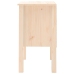 Mesita de noche madera maciza de pino 40x35x61,5 cm