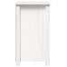 vidaXL Mesitas de noche 2 uds madera maciza pino blanco 40x35x61,5 cm