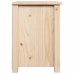 vidaXL Mesita de noche madera maciza de pino 40x35x49 cm