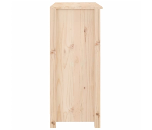 Aparador de madera maciza de pino 70x35x80 cm