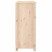 Aparador de madera maciza de pino 70x35x80 cm