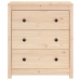 Aparador de madera maciza de pino 70x35x80 cm