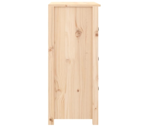 Aparador de madera maciza de pino 70x35x80 cm