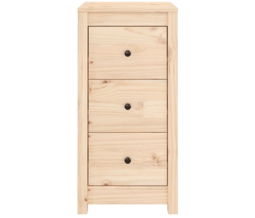 Aparador de madera maciza de pino 40x35x80 cm