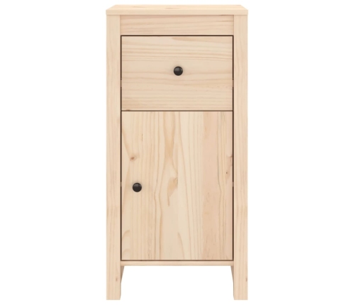 Aparadores 2 uds madera maciza de pino 40x35x80 cm