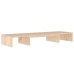 Soporte para monitor madera maciza de pino 80x24x10,5 cm