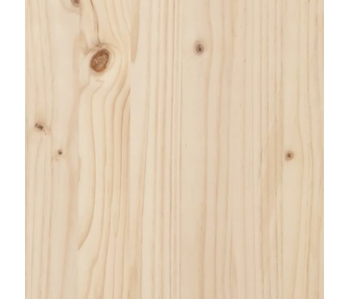 Escritorio de madera maciza de pino 140x50x75 cm