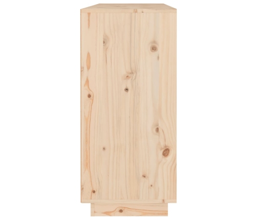 Aparador de madera maciza de pino 110x34x75 cm