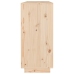 Aparador de madera maciza de pino 110x34x75 cm