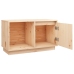 Mueble de TV de madera maciza de pino 74x35x44 cm