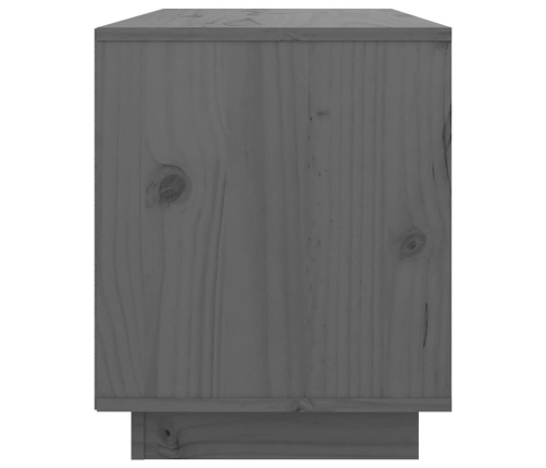 Mueble de TV de madera maciza de pino 74x35x44 cm