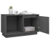 Mueble de TV de madera maciza de pino 74x35x44 cm