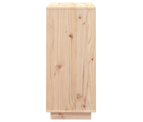 Aparador de madera maciza de pino 74x35x80 cm