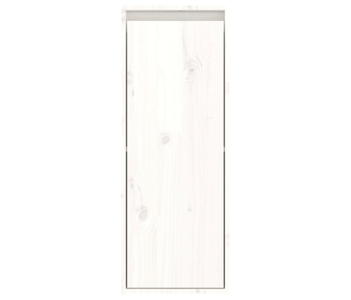 Muebles para TV 2 piezas madera maciza de pino blanco