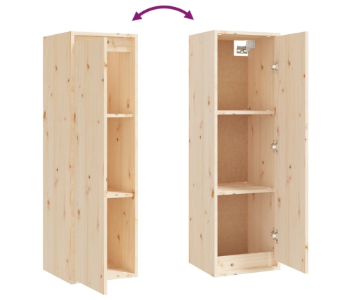 Muebles para TV 4 piezas madera maciza de pino